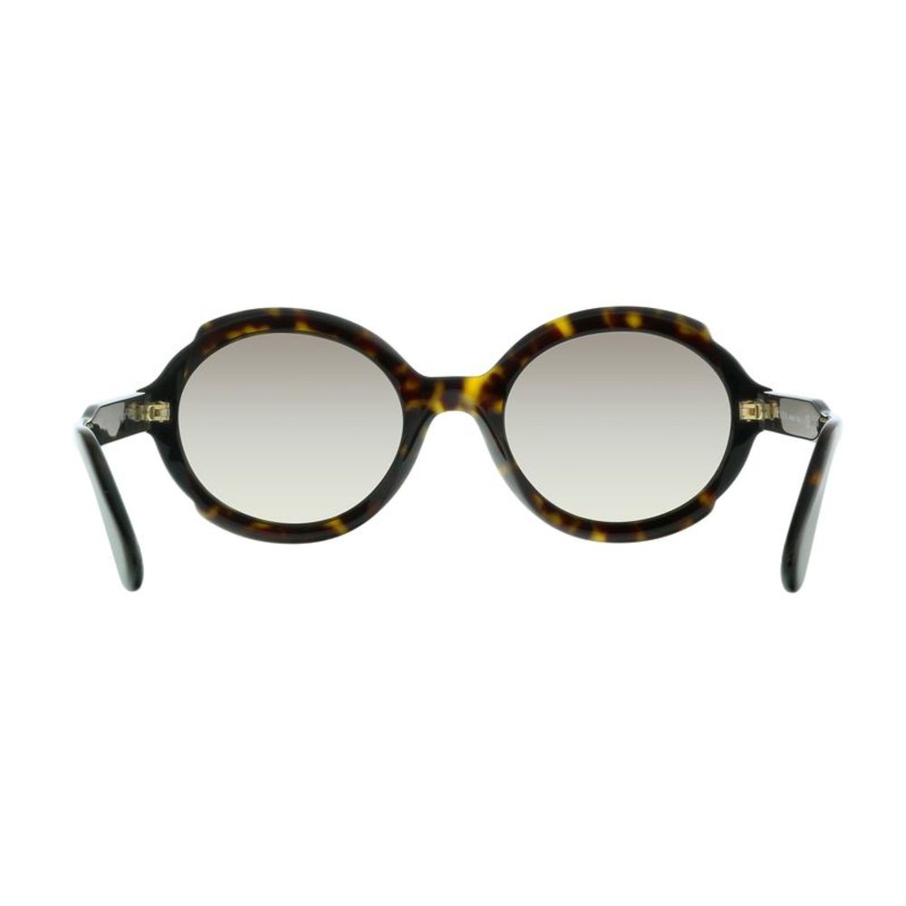 Prada 0PR 17US 3913D0 Heritage Havana  Round Sunglasses - Picture 5 of 5